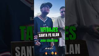 Santa Fe Klan Interpretando 😎 quotTATUAJES DE JOAN SEBASTIÁNquot [upl. by Tanberg358]