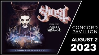 Ghost  Cirice  Live at Concord Pavilion August 2 2023 in Concord California [upl. by Arracahs]