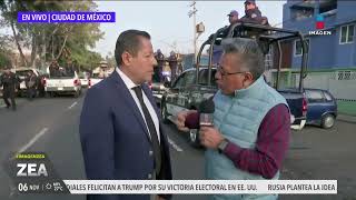 Despliegan operativos policiales en la alcaldía Gustavo A Madero CDMX  Noticias con Francisco Zea [upl. by Lhamaj]