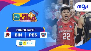 STN BIN VS Bank Sumselbabel 23  Highlight PLN Mobile Proliga 2024 [upl. by Mayeda685]