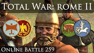 Total War Rome 2 Online Battle Video 259 [upl. by Poree]