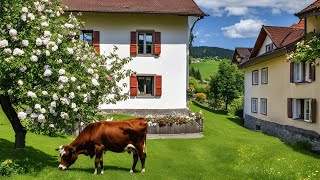 Switzerland Countryside Life  Swiss Farm House  Kanton Thurgau [upl. by Ragas]