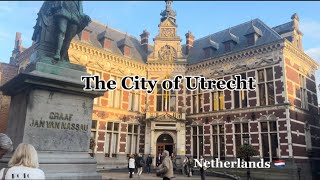 Walking Tour at Utrecht Netherlands 🇳🇱 [upl. by Yajnas]