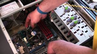 Asus P8Z77M Pro Motherboard Build [upl. by Caria]