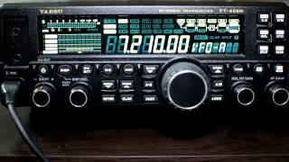 Yaesu FT450D Using the Internal Automatic Tuner [upl. by Fem]