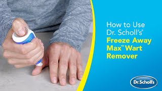 Dr Scholl’s  How to Use Freeze Away Max™ Wart Remover [upl. by Cenac485]