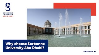 Why choose Sorbonne University Abu Dhabi [upl. by Tihor]