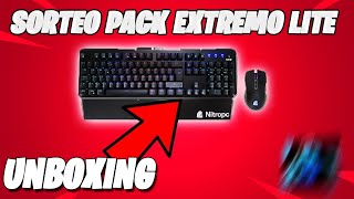 🔥SORTEO COMBO EXTREMO LITE NITROPC UNBOXINGREVIEW [upl. by Ssegrub]