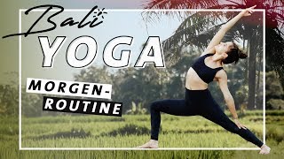 Yoga Morgenroutine Vinyasa Flow  Fit amp Wach den Tag beginnen  Mittelstufe [upl. by Eimot]