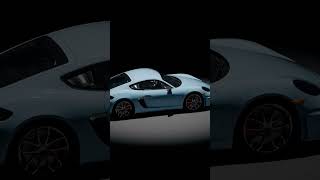 Porsche Cayman 718 commercial in blender [upl. by Anrehs]