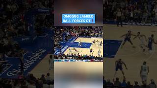 Clutch hornets philly lamelloball melo omg nba [upl. by Suiradel]