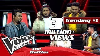 The Battles  Miyuru Somarathne V Thilina Sudesh  Bol Pini Wahena Welawe  The Voice Sri Lanka [upl. by Major]