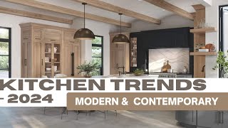 2024 Kitchen Trends  Modern amp Contemporary Kitchen Trends  Kitchen Backsplash amp Cabinets [upl. by Rattan]