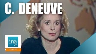 Catherine Deneuve quotJe ne suis pas toujours habillée par Saint Laurentquot  Archive INA [upl. by Arised]