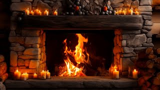 Cozy Fireplace Ambiance for a Restful Night  Fall Asleep Fast and Peacefully [upl. by Anselma488]