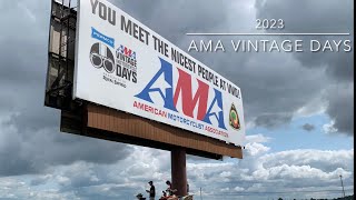 AMA Vintage days 2023 full tour [upl. by Haiacim906]