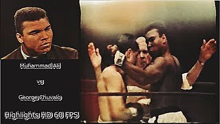 Muhammad Ali vs George Chuvalo  March 29 1969  Highlights HD 60 FPS   Alis comments [upl. by Opportina257]