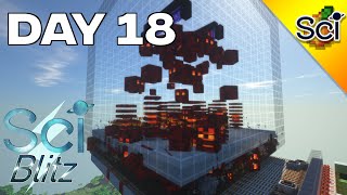 SciCraft Blitz Day 18 Fast Magma Cube Farm  Oreos Kelp Farm [upl. by Ecnal]