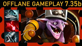 ⭐33 Timbersaw 20 Kills Offlane Gameplay 735b  Dota 2 Top MMR [upl. by Gnoc]