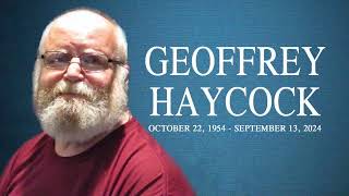 Geoff Haycock Memorial Service [upl. by Shiller]