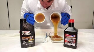 Castrol Edge vs AMSOIL 5W30 Cold Flow Challenge [upl. by Davidde]