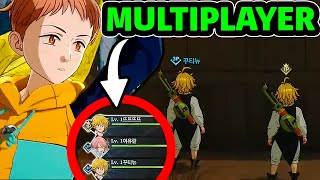 1 HORA DE GAMEPLAY EM MODO MULTIPLAYER NO 7DS ORIGIN mundo aberto  The Seven Deadly Sins Origins [upl. by Neetsuj544]