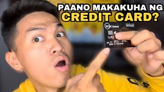 PAANO MAKAKUHA NG CREDIT CARD Unboxing RCBC credit card [upl. by Seaman351]