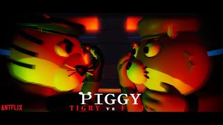 Tigry vs Felix Fight Scene in Piggy Antflix Roblox Animation [upl. by Nbi721]