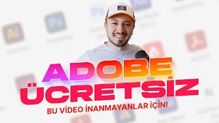 ADOBE Programlarını Ücretsiz Nasıl Kullanıyorum [upl. by Ymorej]