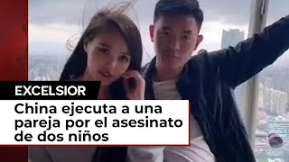 Ejecutan en China a pareja que lanzó a dos niños desde lo alto de un edificio [upl. by Sidnee]