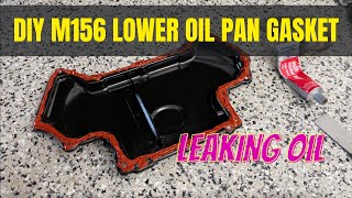 DIY M156 Oil Pan Leak fix [upl. by Atnahc]