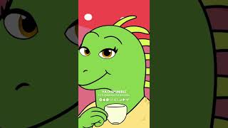 La Iguana Tomaba Café☕😋🐸 [upl. by Zakarias]