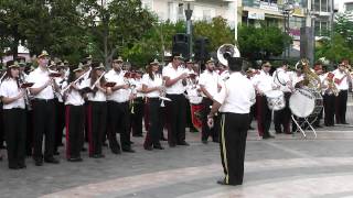 Farewell Of Slavianka March Agrinio Band 2013 [upl. by Nnylram]