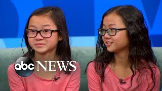 Twin Sisters Separated at Birth Reunite on GMA [upl. by Airyt]