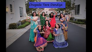 Chogada Tara  Easy Dandiya Choreography [upl. by Stacia]