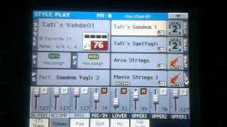 Tatis Demo 4 Korg pa 3x Tatis duble 01 [upl. by Labannah]