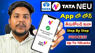 How To Apply Tata Neu Personal Loan Telugu  Tata Capital Personal Loan  Best Personal Loan App [upl. by Tnemelc]