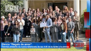 Televisa presento al elenco de quotREGALO DE AMORquot protagonizada por Alejandra Robles y Chris Pascal 📺 [upl. by Bridgette691]