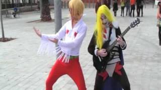 Parco Folgore bailando junto a Krauser II [upl. by Aterg]