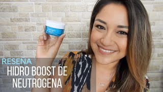 RESEÑA HIDRO BOOST DE NEUTROGENA ¿Vale la pena ♥ Anabel México [upl. by Selia]