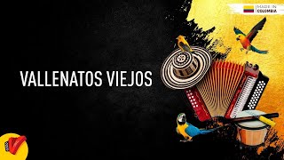 Vallenatos Viejos Video Letras  Sentir Vallenato [upl. by Aecila]