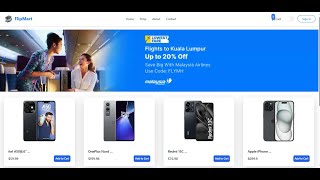 FlipMart Ecommerce Demo Django with Stripe Payments amp Google OAuth2 Authentication [upl. by Avraham32]