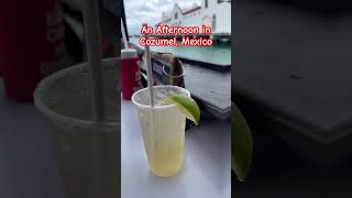 Cloudy Cozumel port Day travel cruiselife cozumelmexico [upl. by Pearle]