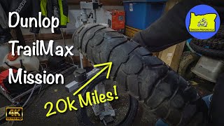 Dunlop TrailMax Mission Tire vs NoMar Tire Changer  Oregon Motorcycle 2022 trailmaxmission [upl. by Nyladnewg831]