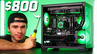 The BEST 👑 800 1440p Gaming PC ⚡ Build Guide 2024 [upl. by Cash195]