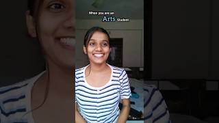 Life of an Arts Studentharmeetartsstudentsartscommercesciencestreamsubjectcomedyshorts [upl. by Lahcar]