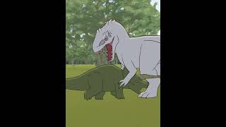 T Rex Vs Carnotaurus Roar dinosaurs [upl. by Kelli]