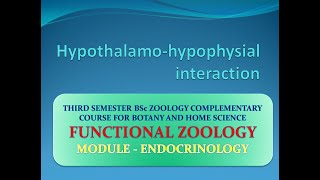 Hypothalamohypophysial axis Hormones of Adenohypophysis and Neurohypophysis [upl. by Anilem]