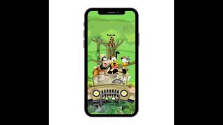 Mickey Safari Birthday Video Invitation  Mickey Safari Theme Birthday Party Invite [upl. by Lukey]