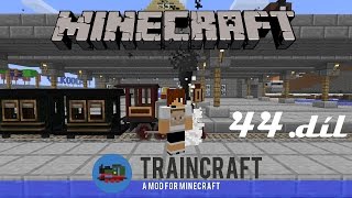 Minecraft a Traincraft CZ Lets play 44díl BR E69 [upl. by Golda]